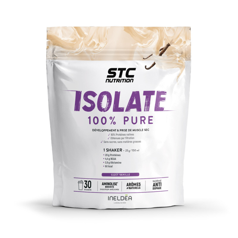 Isolate 100% Pure - Vanille - STC Nutrition