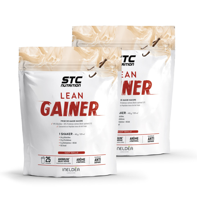 Lean Gainer - STC Nutrition - Lot de 2 vanille