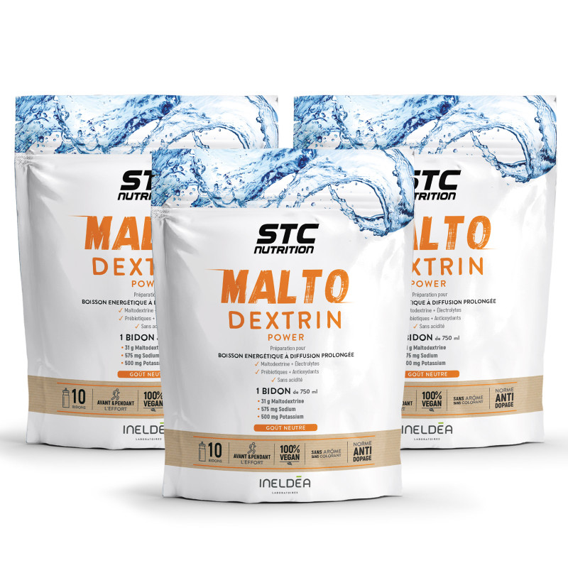MALTO DEXTRIN - STC Nutrition - Energie - Hydratation - Lot de 3