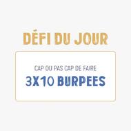 Qui est partant.e, là, tout de suite, maintenant ? 💥

#STCNutrition #Ineldea #Defi #DéfiDuJour #Burpees #Sport #Challenge #DéfiSportif